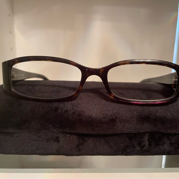 VGUC FENDI Eyeglass Frames Tortoise F720R 215 135 Italy Designer main image 9